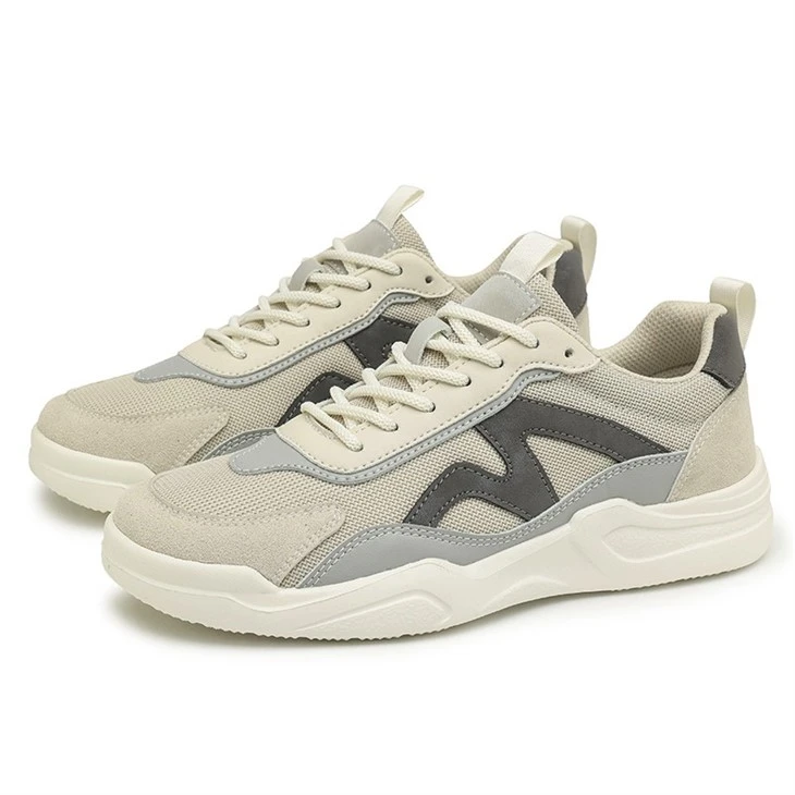 Men's Retro Chunky Sole Sneakers - Black, Grey & Green best